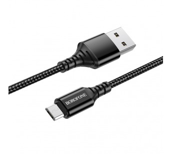 Кабель USB - micro USB Borofone BX54 Ultra bright, 100 см (black)(133819)#1628949