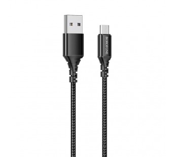 Кабель USB - micro USB Borofone BX54 Ultra bright, 100 см (black)(133819)#1628948