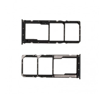 Держатель SIM для Xiaomi Poco M3 (M2010J19CG) Черный#2082586