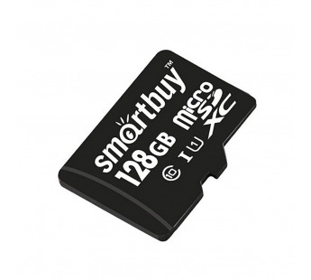 Карта флэш-памяти MicroSD 128 Гб Smart Buy без SD адаптера (class 10)#1632707