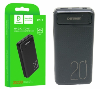                         Внешний аккумулятор 20000 mAh Denmen DP10 (черный)*#1859442