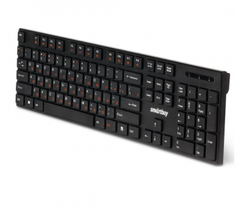 Клавиатура Smartbuy ONE 238 USB мультимедийная проводная черная#1688056