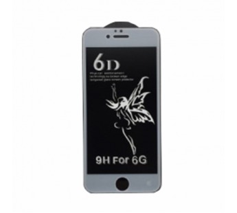 Защитное стекло iPhone 6/6S (Full AG Матовое) тех упаковка Белое#1655233
