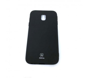 Чехол Samsung J3 (2017)/J330F Siberia MIX черный Soft touch#2131393