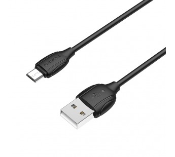 Кабель USB - MicroUSB Borofone BX19 Черный#1647031