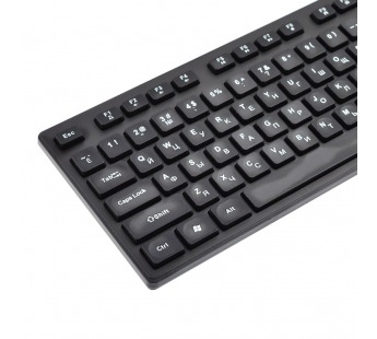 Клавиатура + оптич.мышь VIXION NX1 беспроводной набор (черный)#1633506