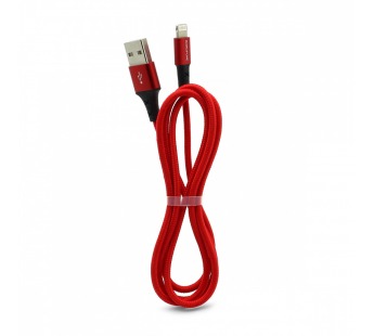 Кабель USB - Lightning Borofone BX20 Enjoy (100см) красный#1647060