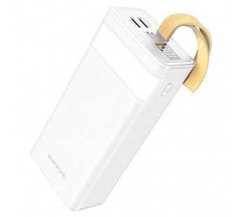 Внешний аккумулятор BOROFONE BJ18A 30000 mAh (белый)#2096961
