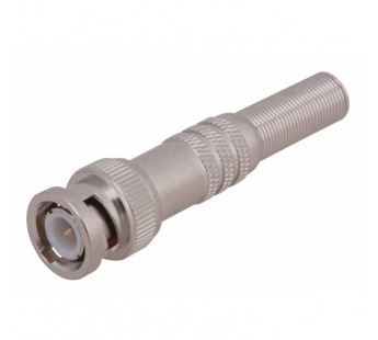 Штекер BNC на кабель, под пайку (металл) "Rexant"#2073485