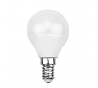 Лампа светодиодная Шарик (GL) 7,5 Вт E14 713 лм 4000K нейтральный свет "Rexant"#1634963