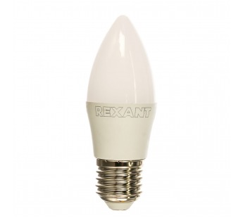 Лампа светодиодная Свеча (CN) 9,5 Вт E27 903 лм 4000K нейтральный свет "Rexant"#1634872