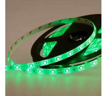 LED лента силикон, 8 мм, IP65, SMD 2835, 60 LED/m, 12 V, цвет свечения зеленый#1933406