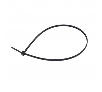 Хомут-стяжка кабельная нейлоновая 4,8 x 200мм, черная, упаковка 100 шт. "Rexant"#1643716