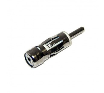 Переходник для автомобильной антенны прямой шт. «Азия»-гн. «Европа» (iso-din)#2079745