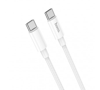 Кабель USB - Lightning (для iPhone) Hoco X40 (плоский) Белый#1646852