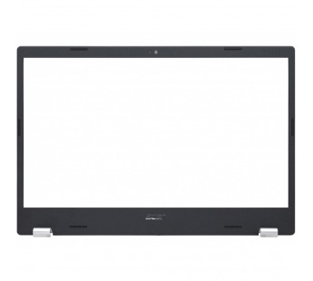 Рамка матрицы для ноутбука Acer Aspire 5 A514-54 черная с серебряными заглушками#1834371