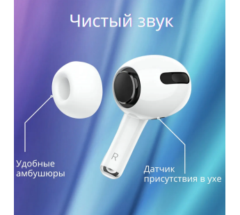 Беспроводные Bluetooth-наушники BOROFONE BW03 Plus (белый)#1974085