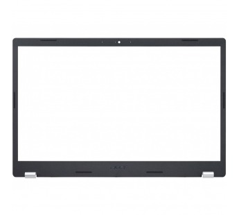 Рамка матрицы для ноутбука Acer Aspire 5 A517-52G черная с серебряными заглушками#1833252