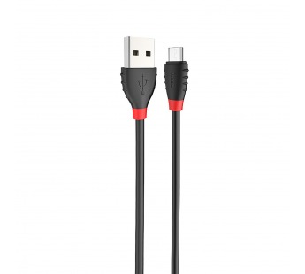 Кабель USB - micro USB Hoco X27 Excellent HTC/Samsung (120см) (black)#1638012