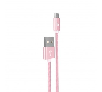 Кабель USB - micro USB Hoco X2 Rapid для HTC/Samsung (100 см) (rose gold)#1638006