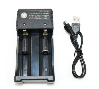 Зарядное устройство Bmax USB Battery Charger для 2-x аккумуляторов#1831043