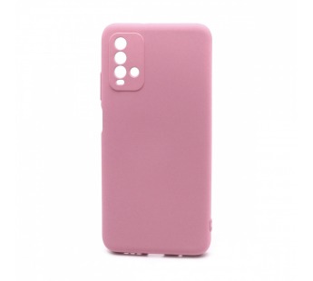 Чехол-накладка Silicone Case NEW ERA для Xiaomi Redmi 9T светло розовый#1639361
