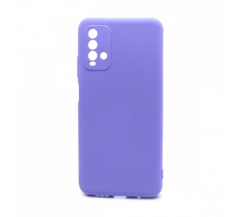 Чехол-накладка Silicone Case NEW ERA для Xiaomi Redmi 9T сиреневый#1639360