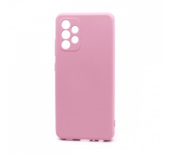 Чехол-накладка Silicone Case NEW ERA для Samsung Galaxy A32 4G светло розовый#1639558