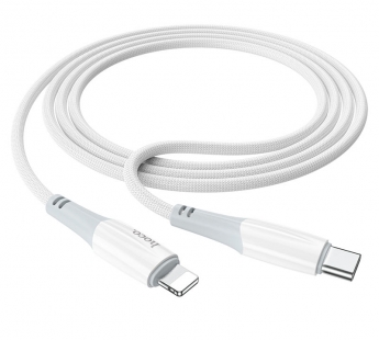 Кабель Type-C - Apple Lightning Hoco X70. белый 1м#1815898