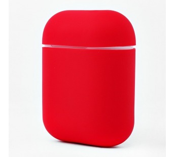 Чехол - Soft touch для кейса "Apple AirPods" (red)#1643303