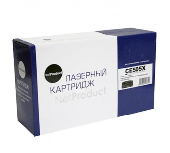 Картридж NetProduct (N-CE505X) для HP LJ P2055/P2050/Canon №719H, 6,5K, шт#1734584