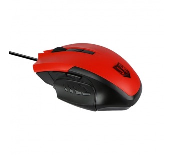 Мышь USB Jet.A Comfort OM-U54 оптическая, 2400dpi, кабель 1.5м, Red, шт#1645155