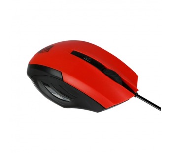 Мышь USB Jet.A Comfort OM-U54 оптическая, 2400dpi, кабель 1.5м, Red, шт#1645157