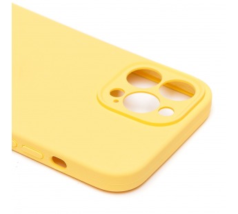 Чехол-накладка ORG Soft Touch с закрытой камерой для "Apple iPhone 13 Pro Max" (yellow) (134195)#1939439