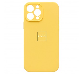 Чехол-накладка ORG Soft Touch с закрытой камерой для "Apple iPhone 13 Pro Max" (yellow) (134195)#1939436