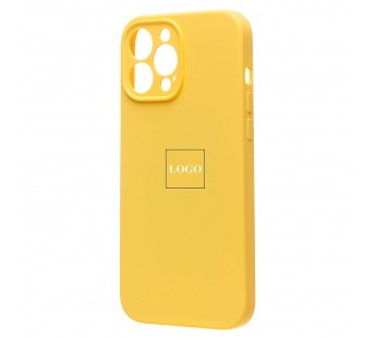Чехол-накладка ORG Soft Touch с закрытой камерой для "Apple iPhone 13 Pro Max" (yellow) (134195)#1939437