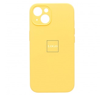 Чехол-накладка ORG Soft Touch с закрытой камерой для "Apple iPhone 13" (yellow) (134227)#1939456