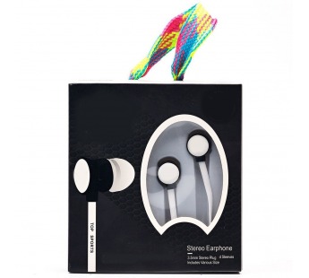 Проводные наушники внутриканальные [ORG] AD AD-456 Jack 3,5  (white) (133148)#2122339