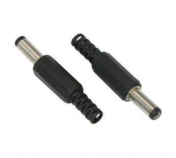Штекер питания внешний D=5,5мм - внутренний D=2,1мм L=14мм#1854457
