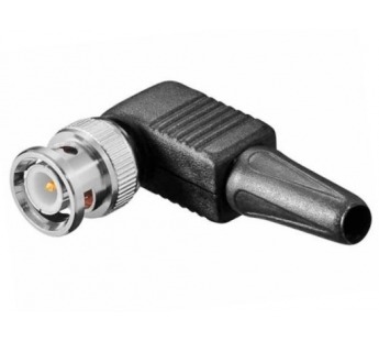 Штекер BNC на кабель, под винт (угловой)#2068508