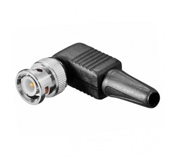 Штекер BNC на кабель, под винт (угловой)#2141192