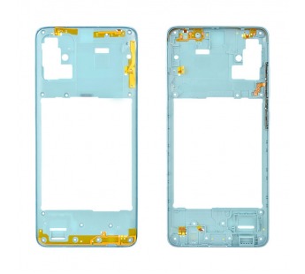 Средняя часть для Samsung A515F Galaxy A51 (голубой)#1733208