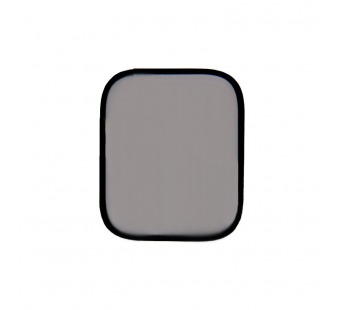 Стекло для переклейки Apple Watch 7/8/9 (45 мм) Черный#1652814