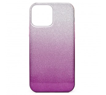 Чехол-накладка - SC097 Gradient для Apple iPhone 13 Pro Max (purple/silver)#1650386