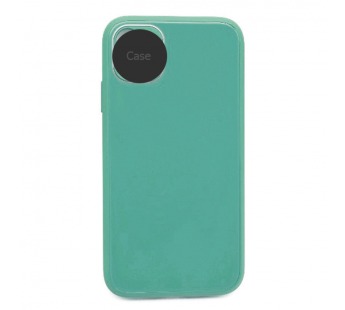                             Чехол силикон-пластик iPhone 7/8 глянец с логотипом зеленый*#1732735