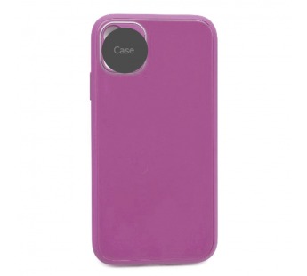                             Чехол силикон-пластик iPhone 7/8 глянец с логотипом темно-розовый*#1732597