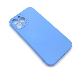 Чехол iPhone 13 Pro Max Microfiber Светло-Голубой#1654025