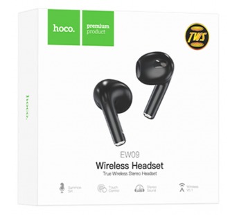 Беспроводные Bluetooth-наушники Hoco EW09 TWS черные#2023229