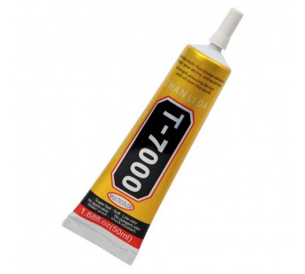 Клей Zhanlida T-7000 50мл (для рамки и тачскрина) черный#1652287