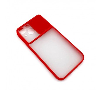 Чехол iPhone 13 Mini Матовый Slide Camera Красный#1653697
